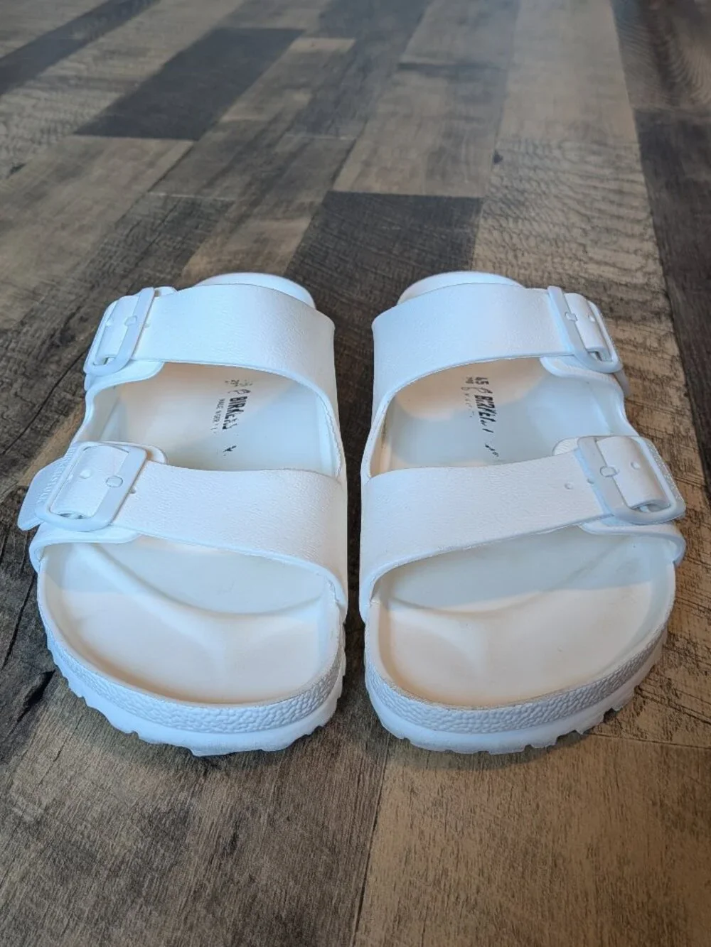 Birkenstock Arizona Essentials EVA Sandals White